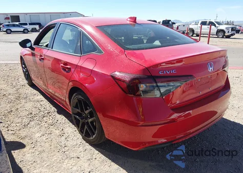 2025 Honda Civic Sport из США, поврежденный, VIN 2HGFE2F52SH596884